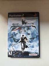 Namco SoulCalibur III PS2 T-Teen SoulCalibur Series NTSC-U/C with Test/Demo disc