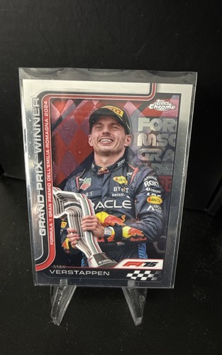 2025 Topps Chrome Formula 1 F1 Grand Prix Winners Max Verstappen #99