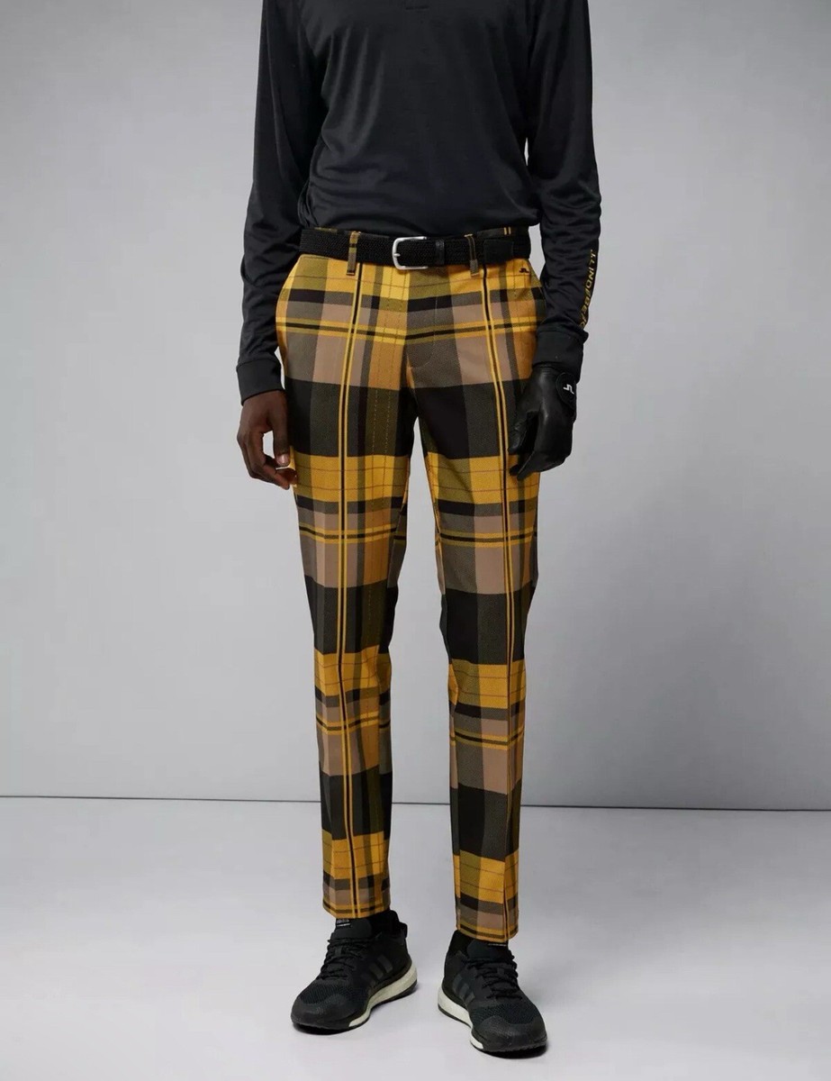 新品　J.LINDEBERG golf pant 30 J Lindeberg Golf Pants Size 32 X 30 Princeton Pant Plaid