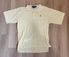 Polo Golf Ralph Lauren Yellow Polo Oakhurst Embroidery Size Large