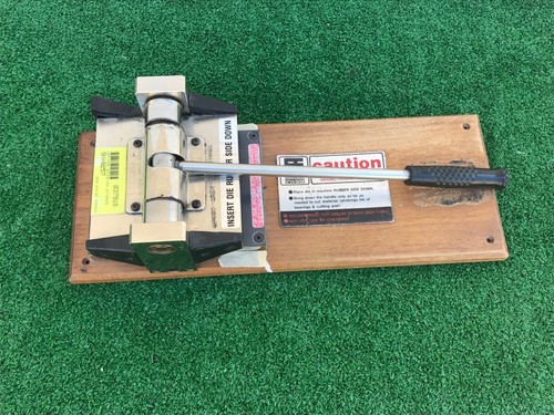 The ORIGINAL Heavy Duty Ellison LetterMachine Die Cut Press 5x6 block press #3