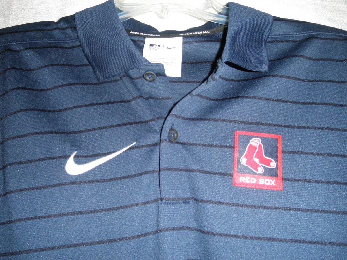 boston red sox nike polo