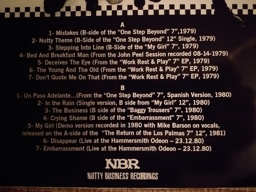 RARE MADNESS VOL 1 - MINT CONDITION 12" LP OF RARE MADNESS TRACKS (SUGGS 2 TONE) - Picture 3 of 4