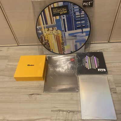 K-POP CD & VINYL LOT BTS PROOF LOVE YOURSELF BUTTER JIMIN NCT 127 Super Human