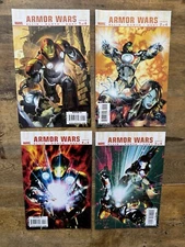 ULTIMATE ARMOR WARS #1-4 COMPLETE SET • 2009 MARVEL • ELLIS/KURTH