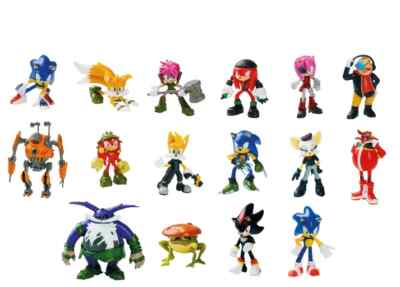 Sonic Prime Collectible Figure Box All 16 Types Complete Set