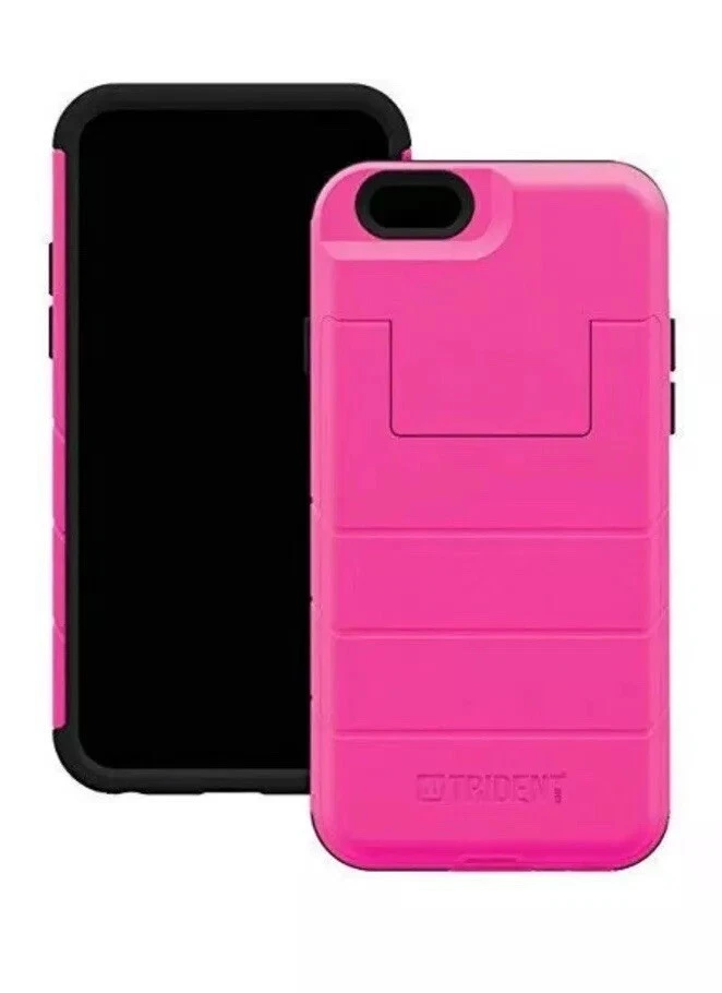 Nueva Caja Abierta Trident Serie Aegis Cartera Estuche y Soporte para iPhone 6 / 6s - Rosa Foto 3 de 3