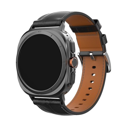 Samsung Galaxy Watch Ultra Leather Band Perfect Fit Premium Strap One-touch