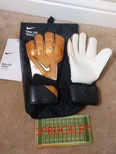 NIKE GK GRIP3  SOCCER GOALIE GOALKEEPER GLOVES, DV3097-810, NEW, SIZE 8