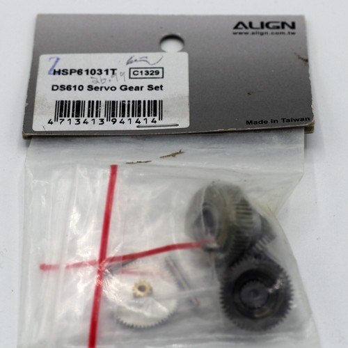 Align DS 610 Metal Gear Set for Helicopter Servo HSP61031T NEW - Picture 3 of 3