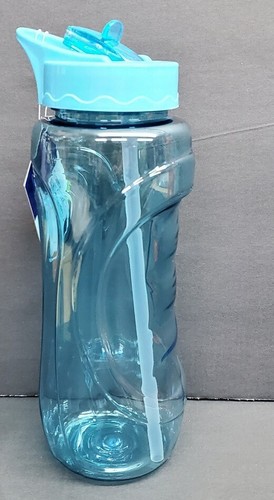 28.5oz Plastic Leakproof Sports Portable Drinks Bottle Straw Travel Gym BPA Free - Imagen 10 de 12