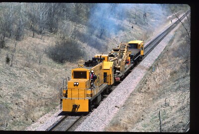 Original Schienenschieber - M of W Ditcher no # Lincoln NE 15.04.1989