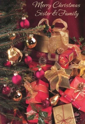 MILLBROOK Merry Christmas Sister & Family - 20633