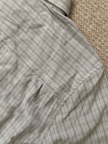 MARMOT ELDRIDGE S/SLEEVE UPF 20 SHIRT GLACIER GREY SIZE MEDIUM 22.5” PTP *BNWT* - Picture 11 of 14