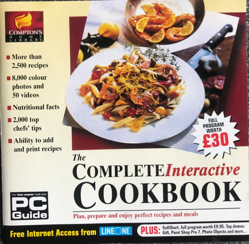 The Complete Interactive Cookbook CD-ROM - 第 1/3 張圖片
