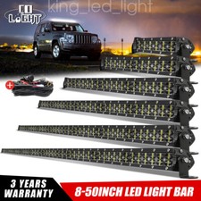 LED Light bar 32 42 52 Zoll Lichtbalken Arbeitsscheinwerfer Offroad Jeep SUV LKW