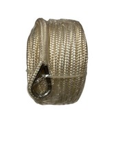Double Braid On Braid Anchorline 14mm 30 Metres White Stainless Steel Thimble
