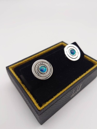 ALFRED DUNHILL Gyro Topaz Cufflinks BOXED 19FUS8227040TU Genuine - Picture 18 of 22