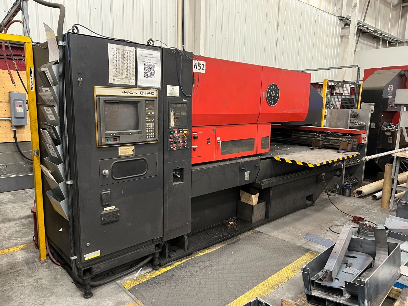 Amada Pega 244 Turret Punch Press - 1987 - Thick Turret