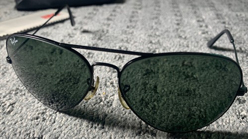 62 14 VINTAGE B\u0026L RAY BAN L2821 BLACK 