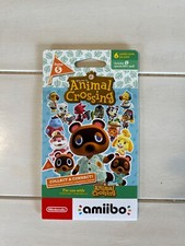 Nintendo Animal Crossing Series 5 amiibo Cards - 6 Pack