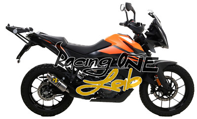 AUSPUFF ARROW GP2 TITANIUM FÜR KTM 390 20-23 ADVENTURE EURO5 ABE HOMOLOGIERTE
