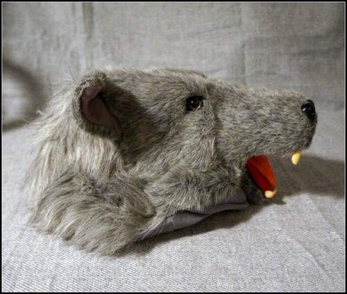Lined Multipurpose Wolf Celebration/Party Gray Color Hat #A2109 - Picture 7 of 9