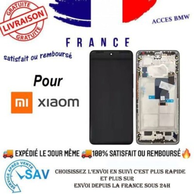 Écran Complet Noir Pour Xiaomi Mi Mix 2S (avec Châssis) - NEUF Générique