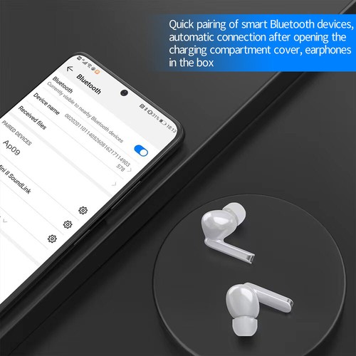 TWS Wireless Bluetooth Earphones Air In-Ear Pods Buds for iphone Samsung Android - Picture 14 of 16