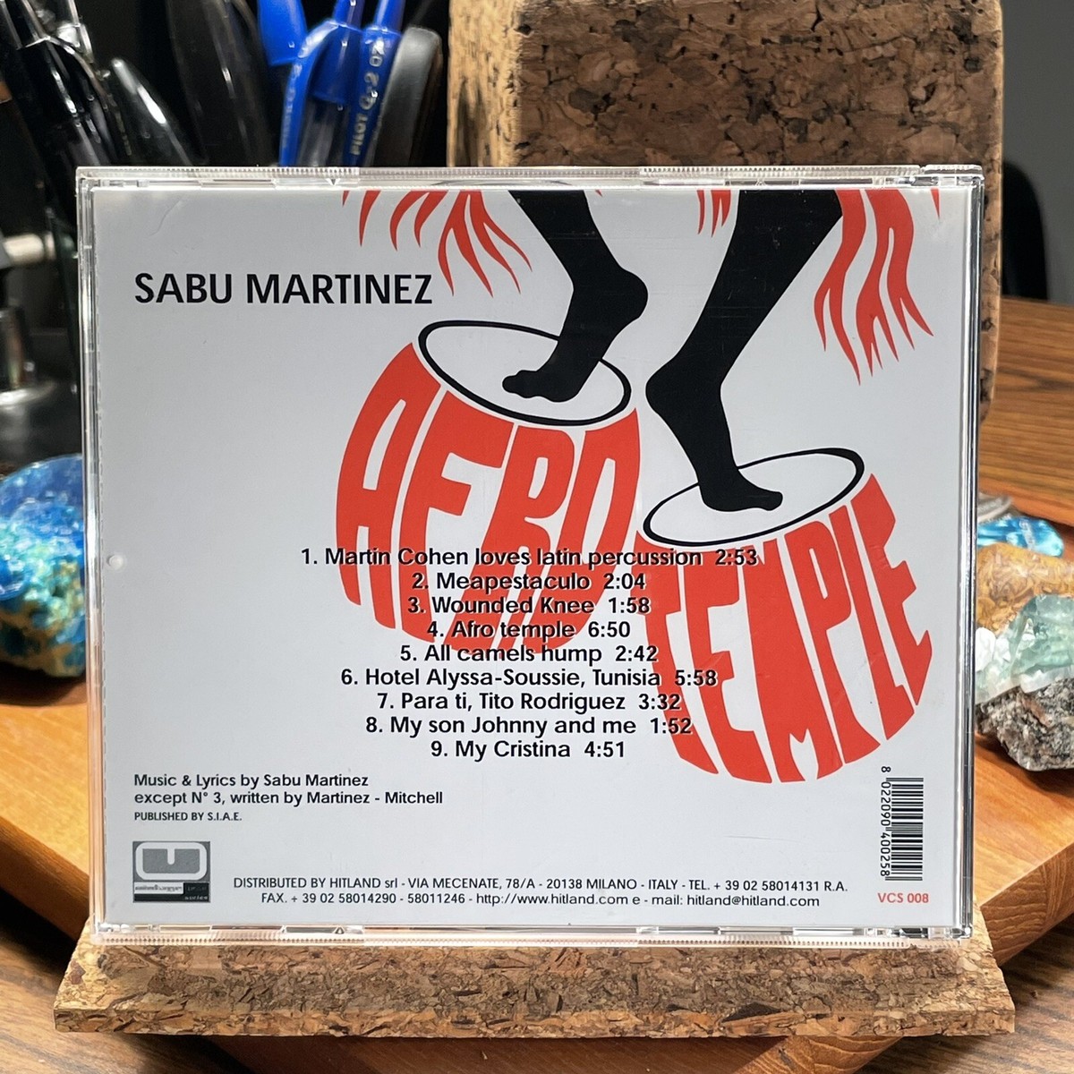 Sabu Martinez: Afro Temple (CD 2002) Vintage Classic Series VCS