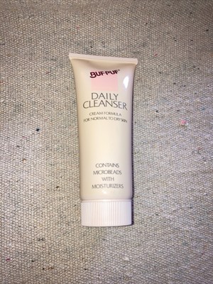 Vintage 1987 Buf Puf Daily Cleanser Cream Formula New Normal To Dry Skin Prop