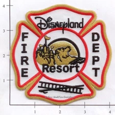 California - Disney Land Resort CA Fire Dept Patch