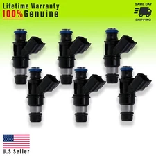 6 Fuel Injectors for Pontiac Montana: 2005 - 2006 3.5L V6 /OEM