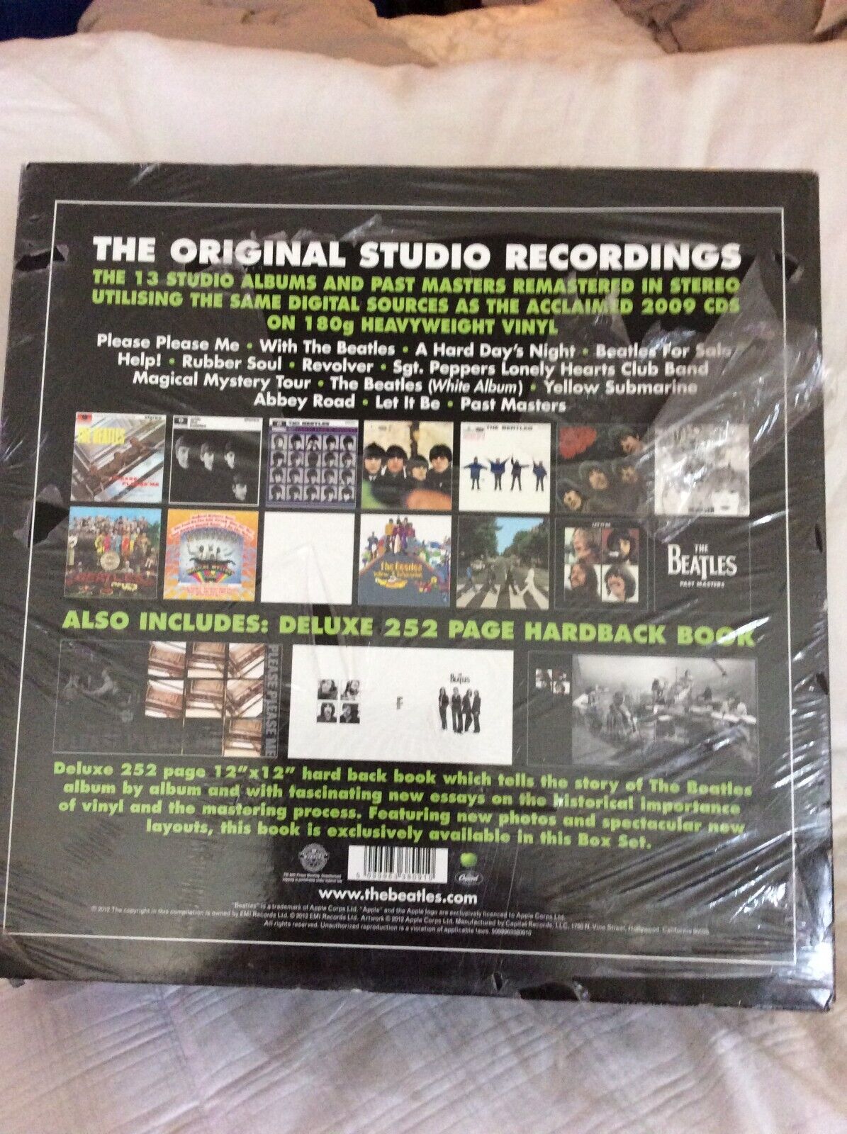 The Beatles Original Studio Recordings STEREO 16 LP Vinyl Boxed Set New  Sealed