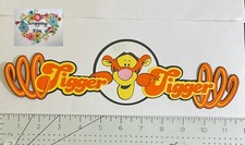 Disney Tigger Scrapbook paper piecing die cut border