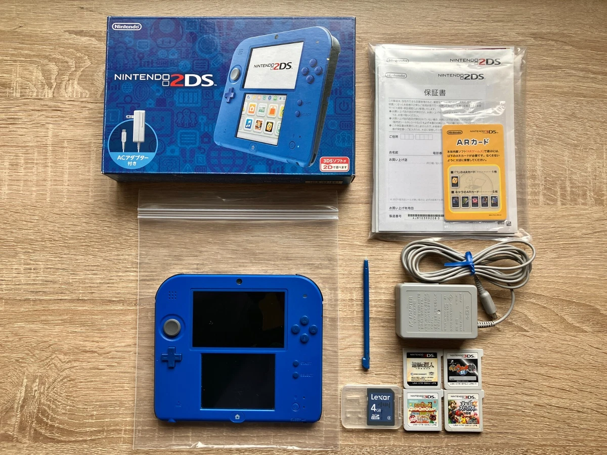 Nintendo 2ds blue deals
