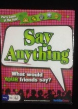 Say Anything Party Board Game - Still Sealed