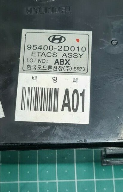 専用　2点 Hyundai Elantra 2006 G4ED ETACS ASSY Control Unit ECU 95400