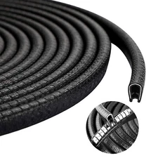 59ft U Type Rubber Car Door Seal Strip Edge Guard Moulding Trim Weatherstrip