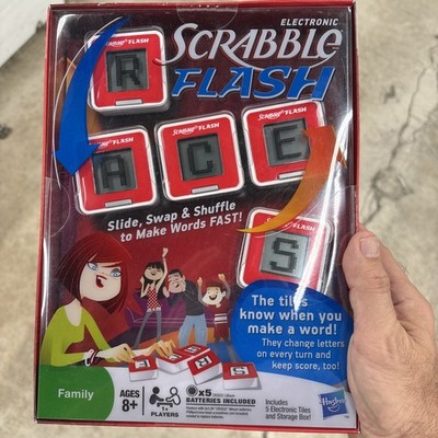 Hasbro 24860 Scrabble Flash Handheld Electronic Game