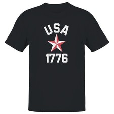 USA 1776 Patriotic Star Men's T-shirt
