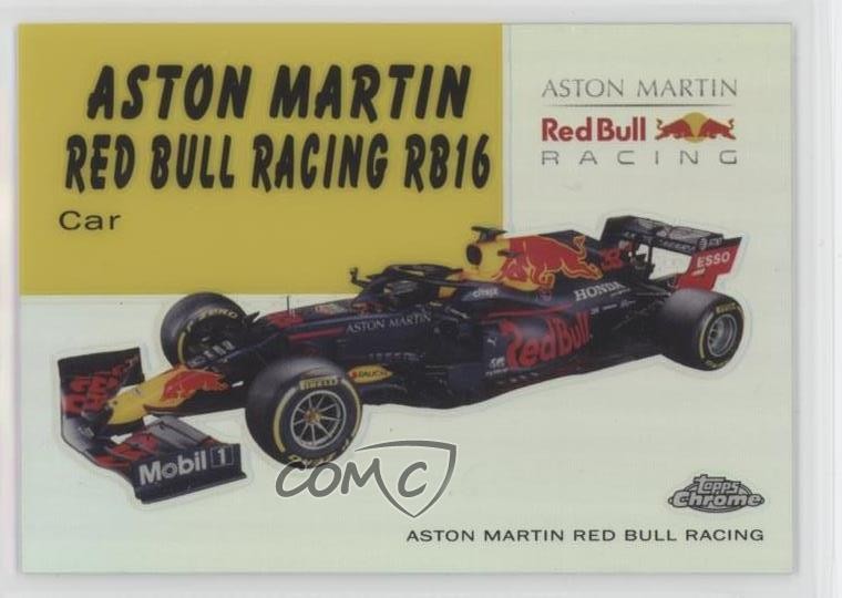 2020 Chrome Formula 1 1954 World on Wheels Aston Martin Red Bull Racing 1d59