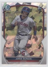 2023 Bowman Chrome Prospects Atomic Refractor Jorge Burgos #BCP-98 0c3e