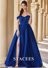 Blue Evening Gown Floor length Stacees 