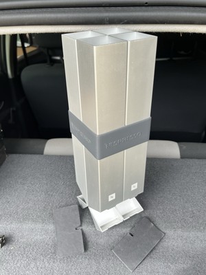 Nespresso Pixie Hülle Basic Kapselhalter Metall Aluminium Alu 2011 Design