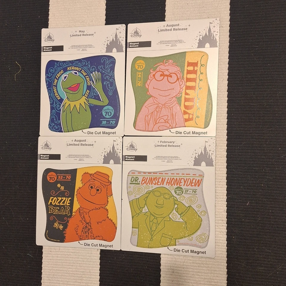 Lot Of 10 Muppets 70th Anniversary Disney Magnets (Random Assortment) - Image 3 of 3