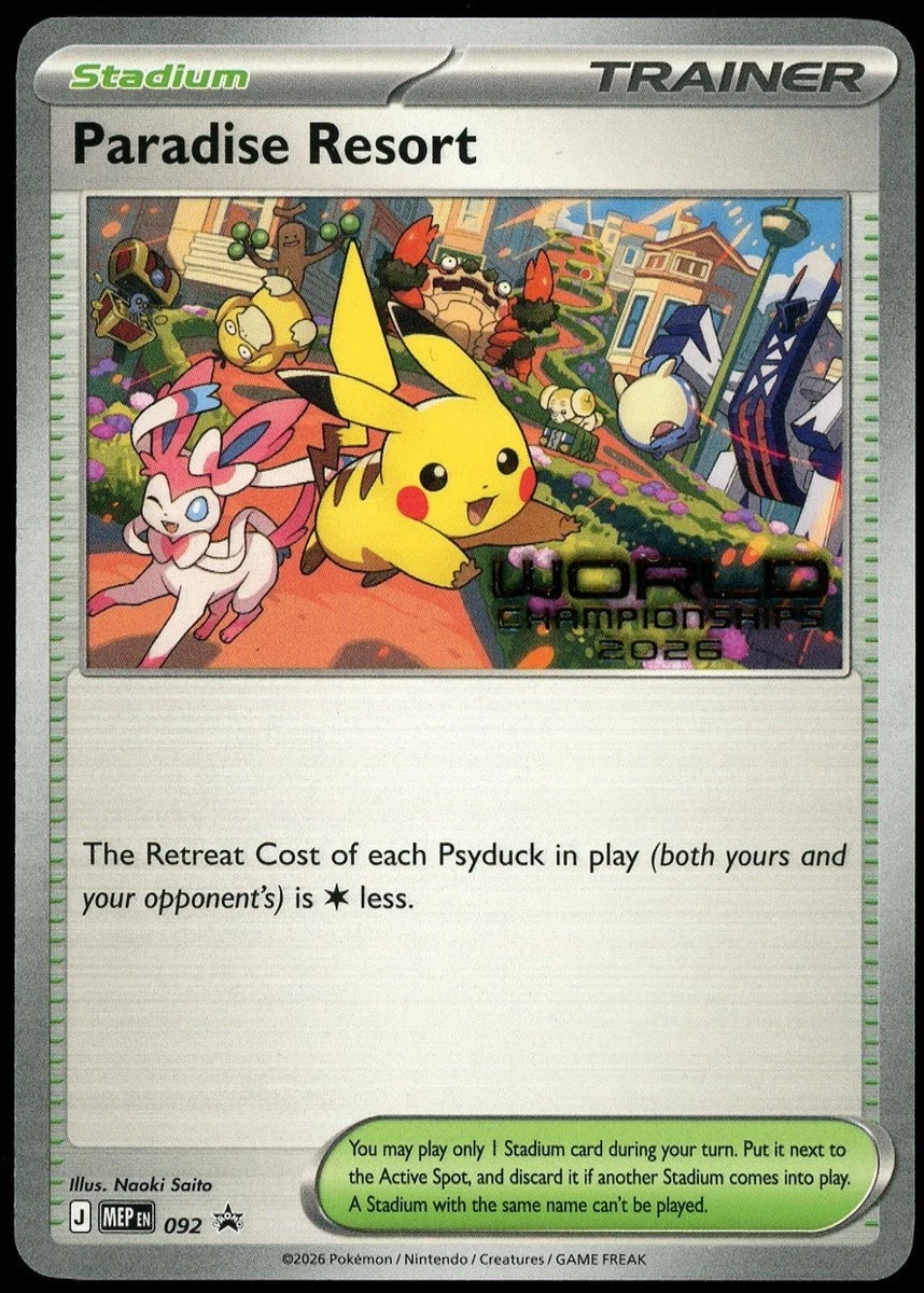 25+ Paradise Resort Pokémon TCG Cards for sale | Updated Oct 2026