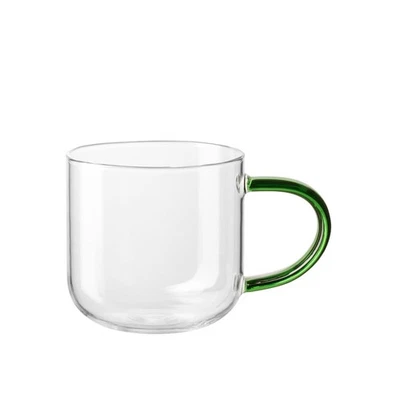 ASA Temporada Taza De Vidrio Con Asa Verde 0,40 L - Imagen 1 de 2