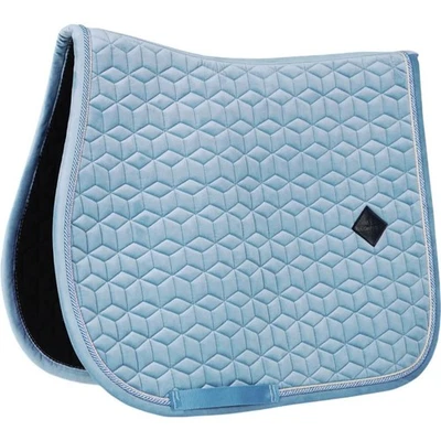 Kentucky Horsewear Hellblau Full Springschabracke Velvet Samtschabracke