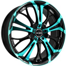 Hd Wheels Spinout 18x7.5 5x1204.5 35mm Gloss Blackteal So18756435bk-te Hd Wheels Spinout 18x7.5 5x1204.5 35mm Gloss Blackteal So18756435bk-te